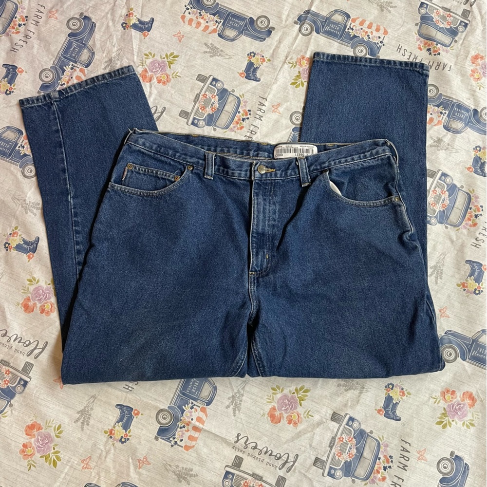 Men’s Carhartt Relaxed Fit Denim Jeans Size 40x30 Workwear 100% Cotton